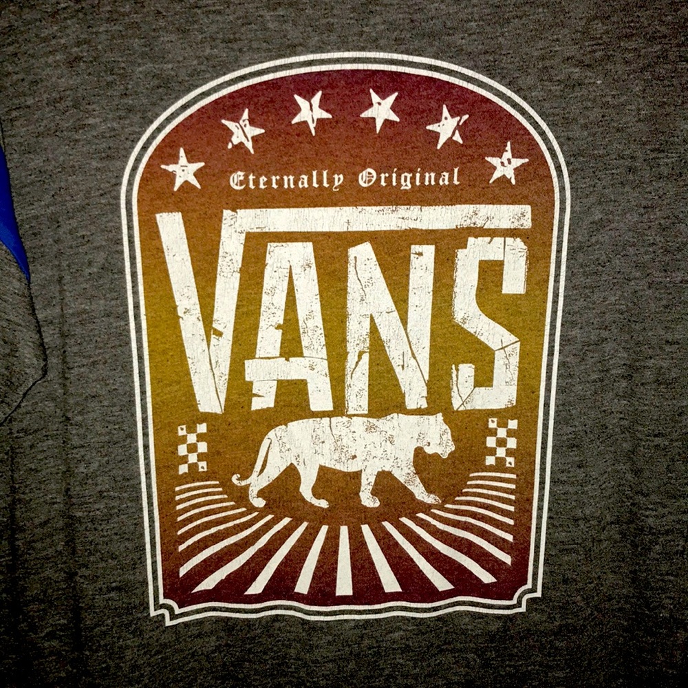 Vans baseball style top